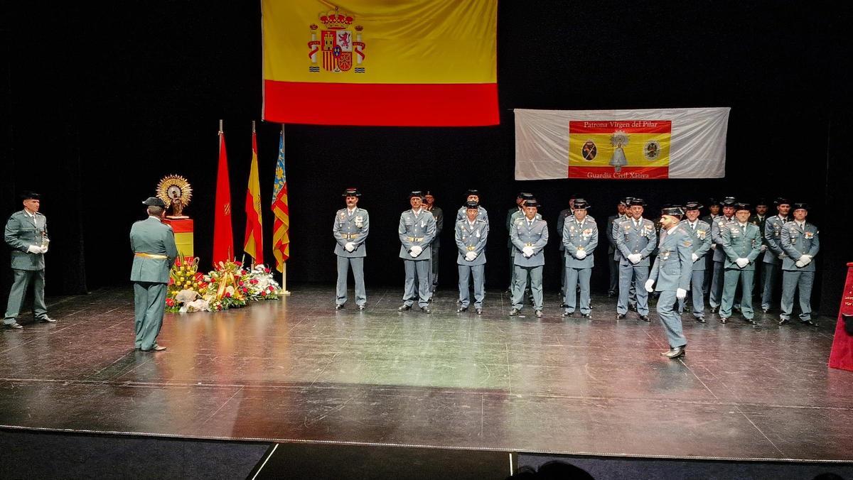 Así ha sido la celebración del día de la patrona de la Guardia Civil en Xàtiva Así ha sido la celebración del día de la patrona de la Guardia Civil en Xàtiva