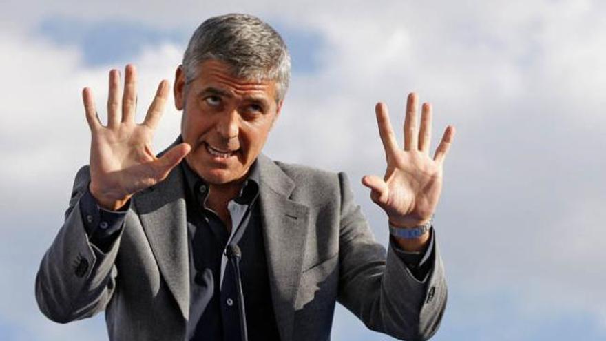 El actor George Clooney.