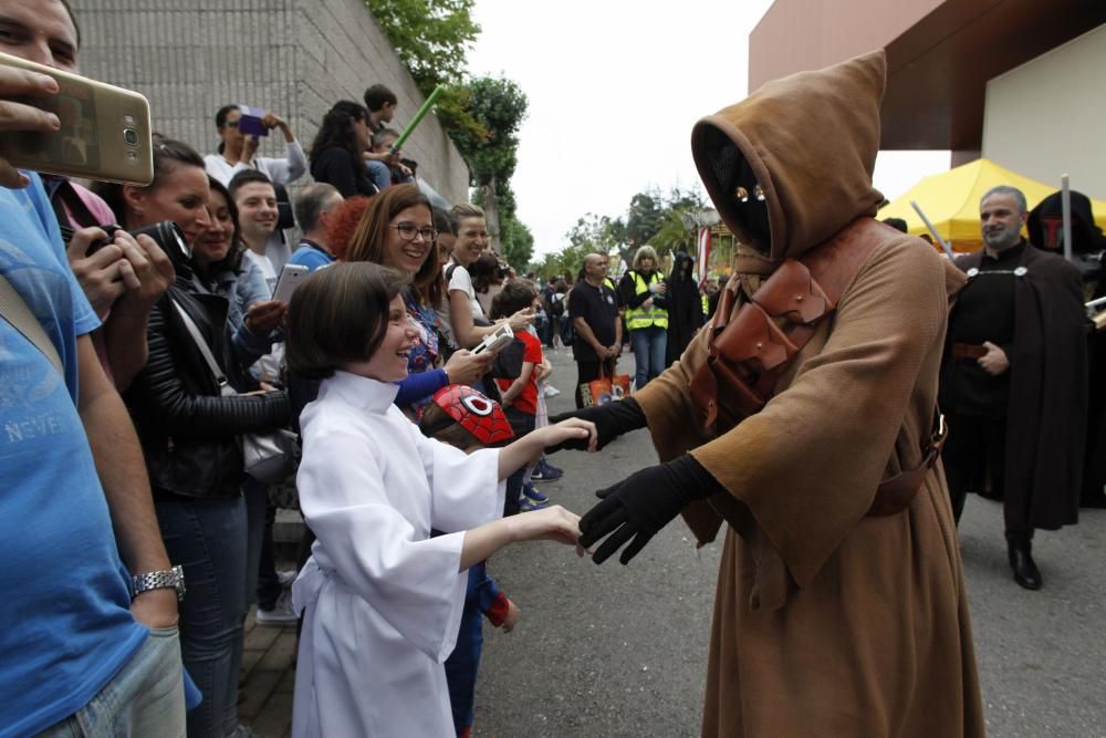 Desfile de "Starwars" en Metrópoli