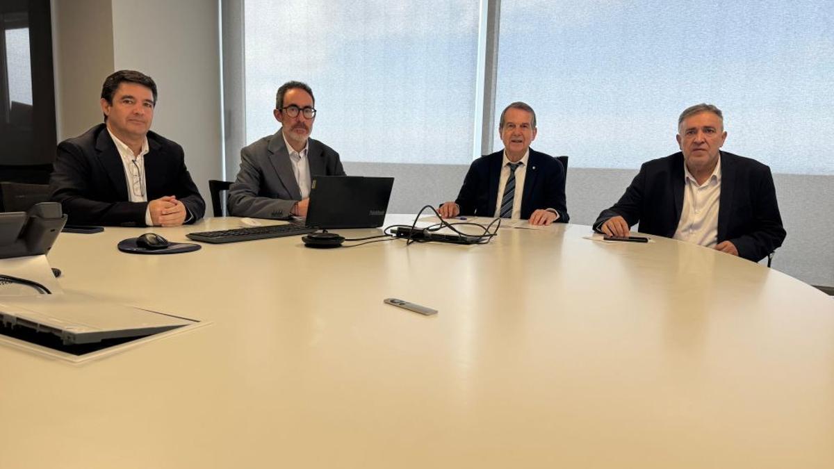 Reunión entre Gobierno y Concello de Vigo el pasado 19 de febrero para acordar los plazos del AVE por Cerdedo