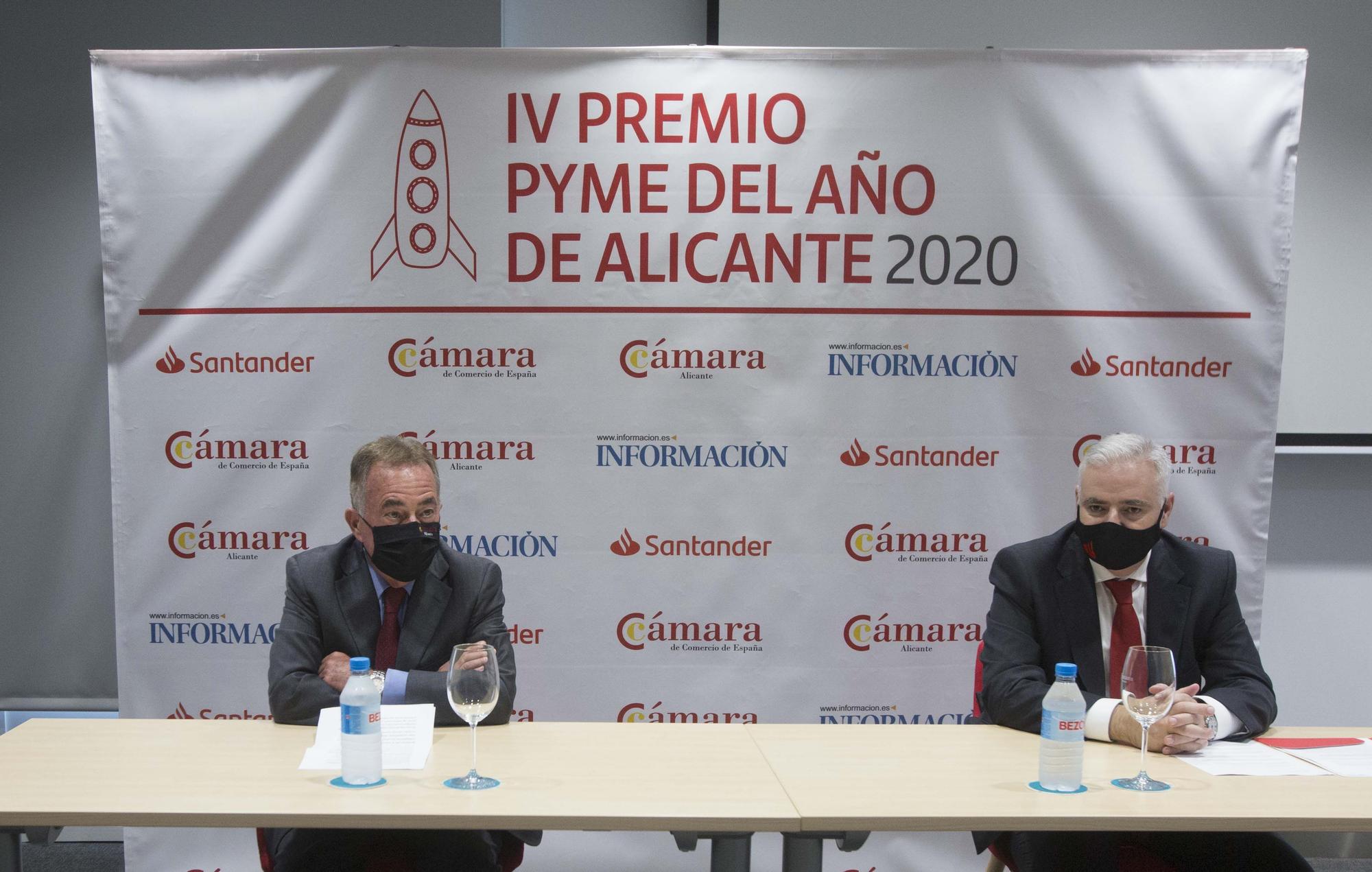 La Cámara y el Santander premian a FacePHI como mejor PYME del año 2020