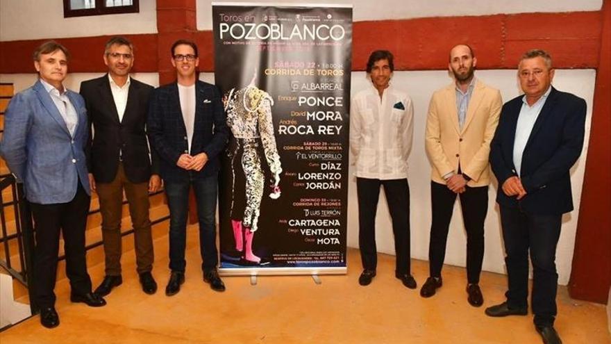 Roca Rey y Diego Ventura dan peso a los carteles del ciclo en Pozoblanco