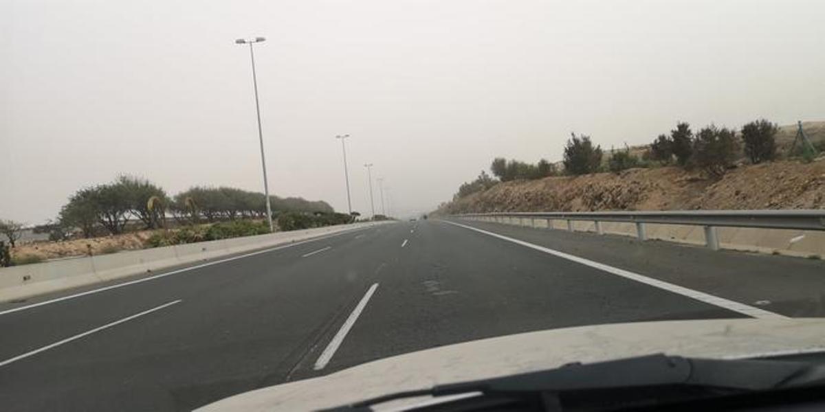 Segundo día de intensa calima en Canarias