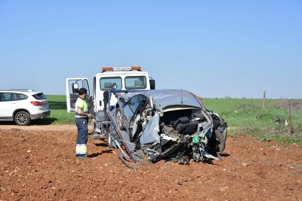 Las imágenes del accidente mortal en la N-630