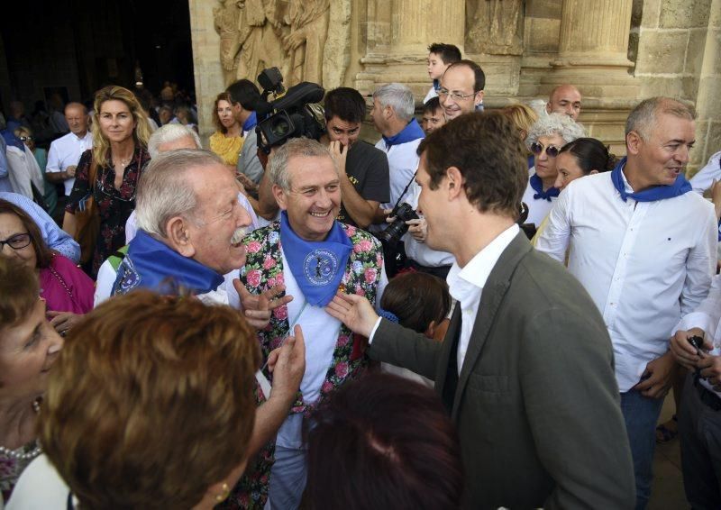 Visita de Pablo Casado a Tarazona