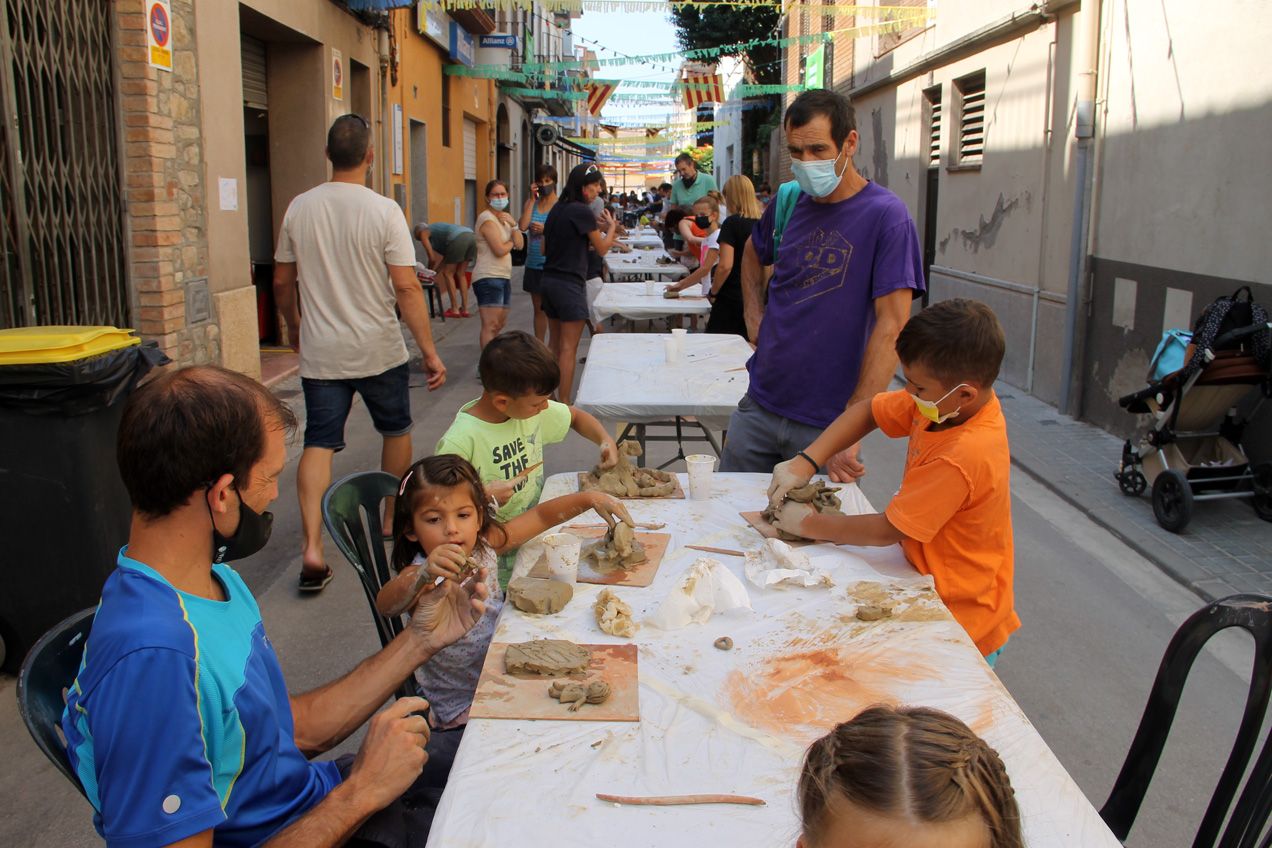 Les Enramades tornen al carrer Nou de Sant Fruitós de Bages