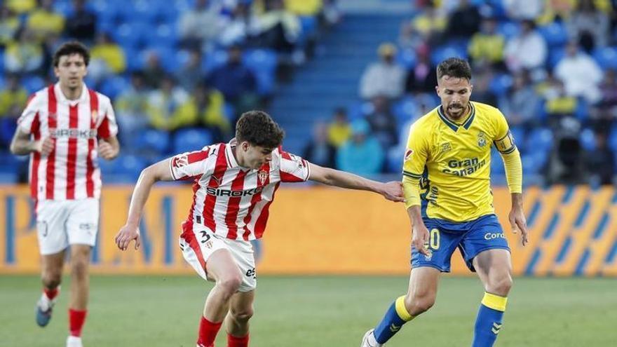 Así fue el partido entre el Sporting y Las Palmas
