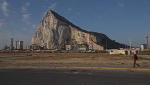 Detalle del Peñón de Gibraltar