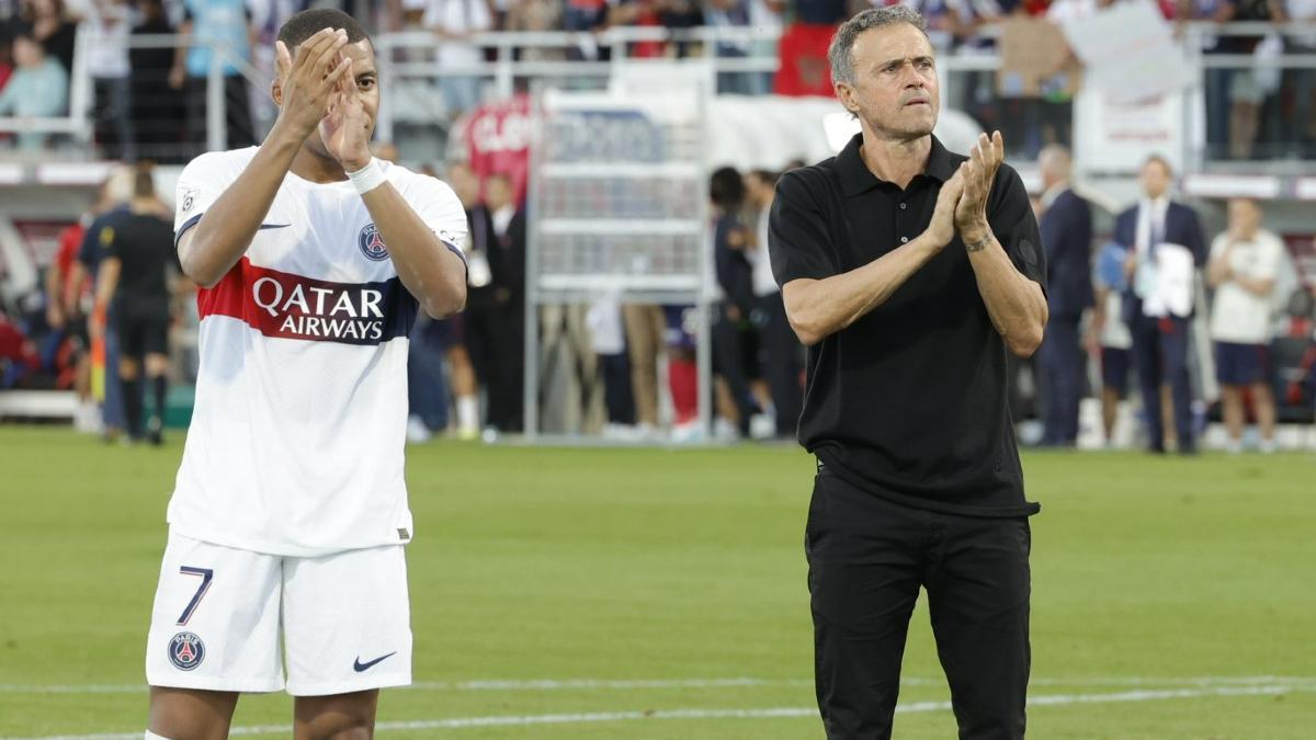 Luis Enrique, tras el empate el PSG con el colista: "El estado del campo condiciona claramente el resultado"