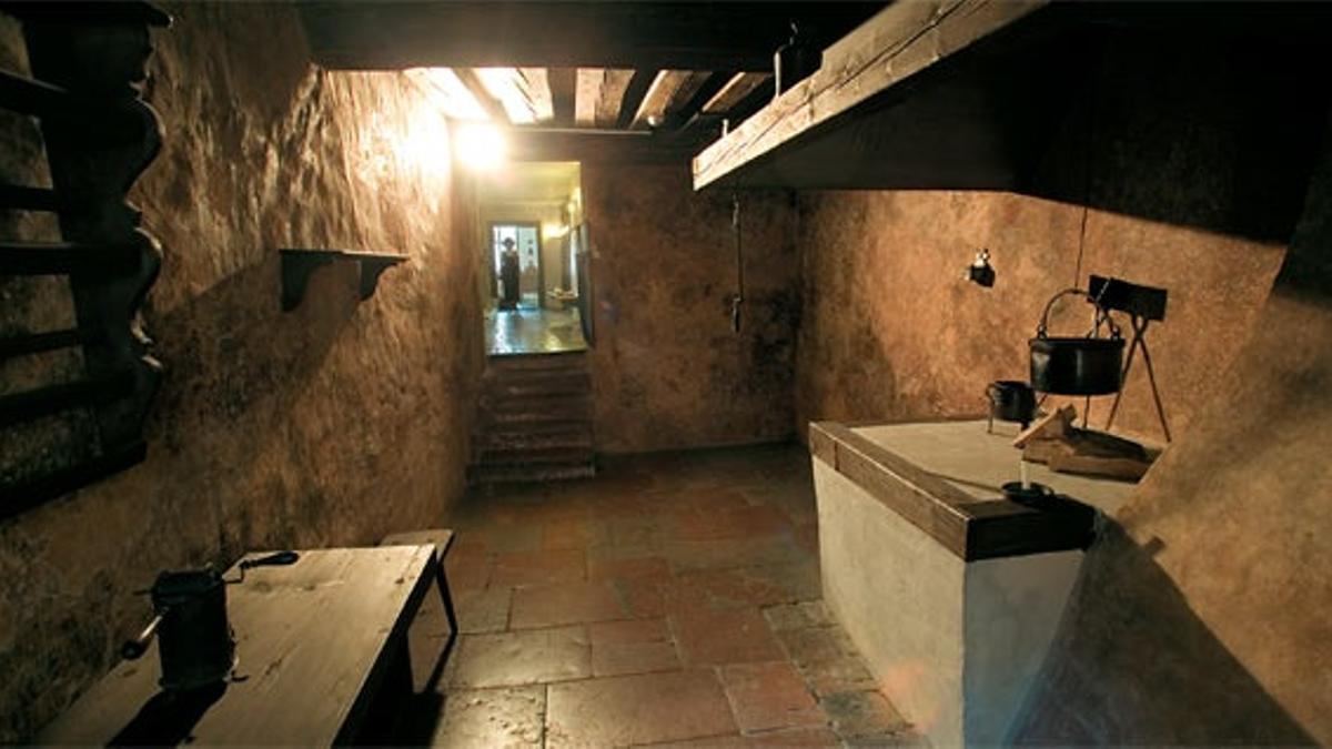 Cocina de la casa natal de Mozart.