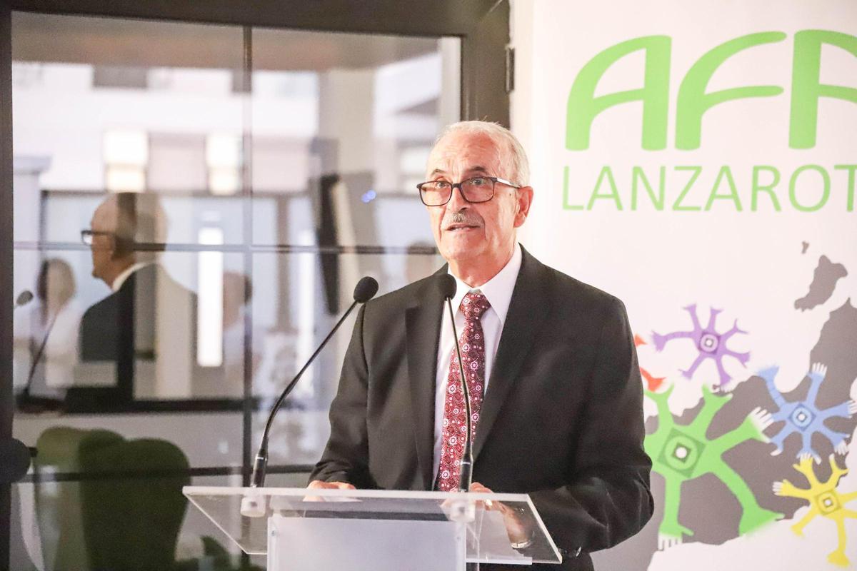 Manuel Ruiz, presidente de AFA Lanzarote.