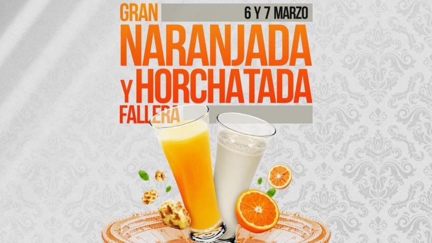 Vuelve la gran naranjada y horchatada fallera a València.