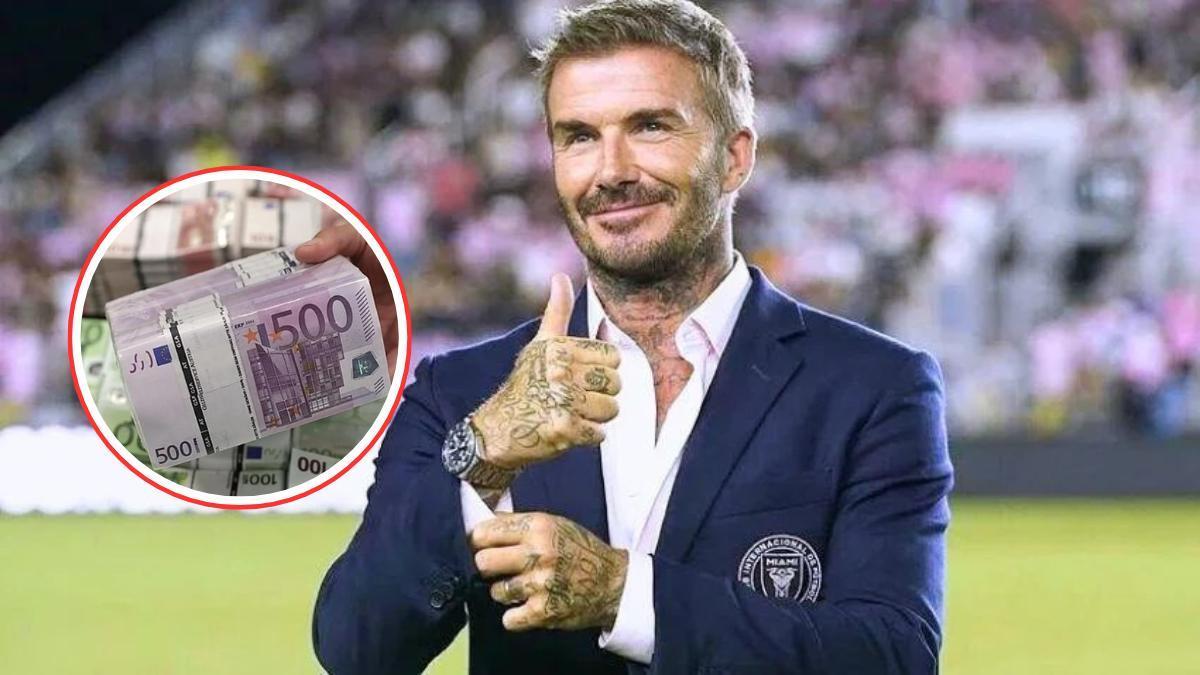 La 'ley Beckham' favoreció a muchos futbolistas con altos sueldos.