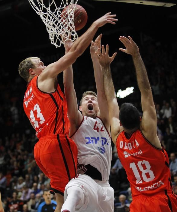 Las mejores imágenes del Valencia Basket - Hapoel Jerusalem