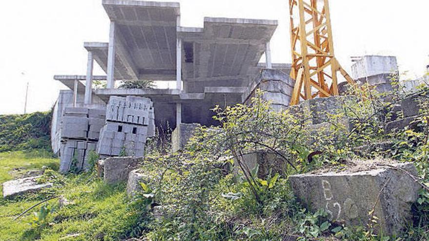 Estado actual del edificio del antiguo chalé &quot;Agarimo&quot;.  // R. Grobas