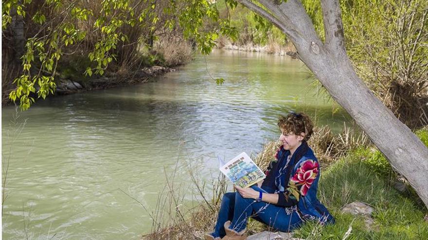 Un cuento desvela los secretos del corredor verde del río Gállego