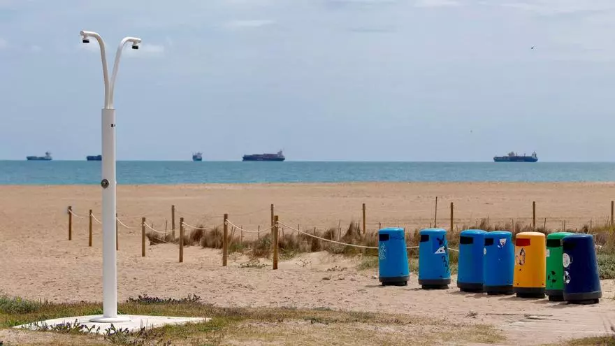 Las playas con Bandera Azul en la costa de la ciudad de València