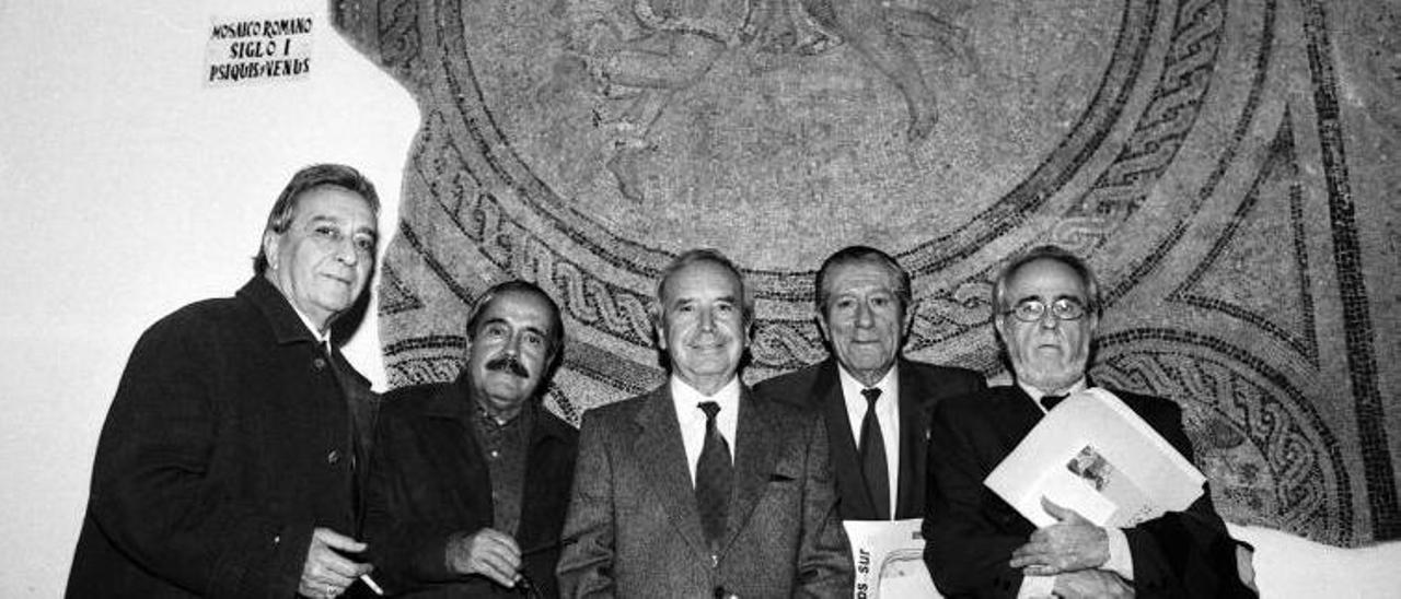 Vicente Núñez, Miguel del Moral, Pablo García Baena, Mario López y Ginés Liébana.