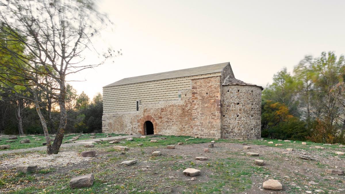 La rehabilitación de las ermitas de Ruesta y Sigüés ha sido ejecutada por Sebastián Arquitectos y promovida por la CHE.