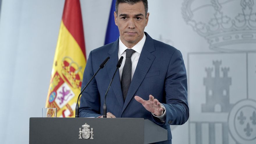Sánchez: &quot;Cuadruplicamos las ayudas públicas y las hacemos universales para que puedan llegar a todos los hogares afectados sin umbrales de renta&quot;