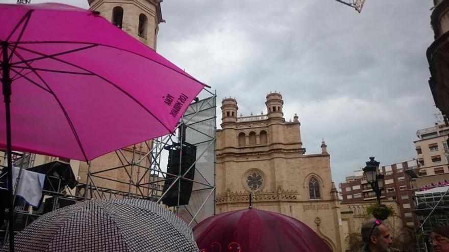 Empieza a llover en Castellón tras llegar las máximas a 23º