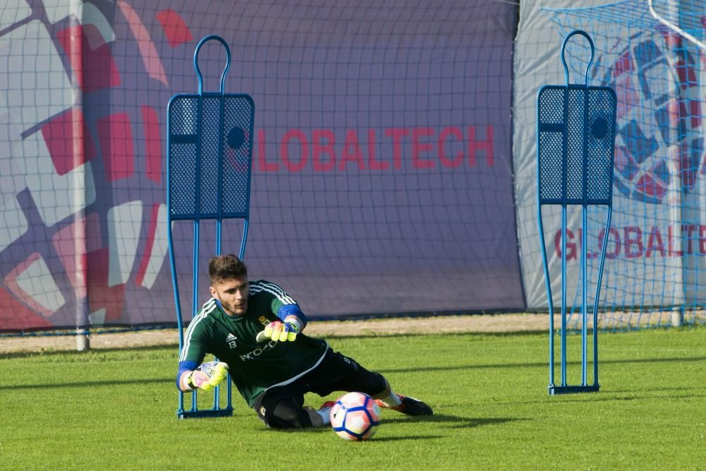 Entrenamiento del Real Oviedo