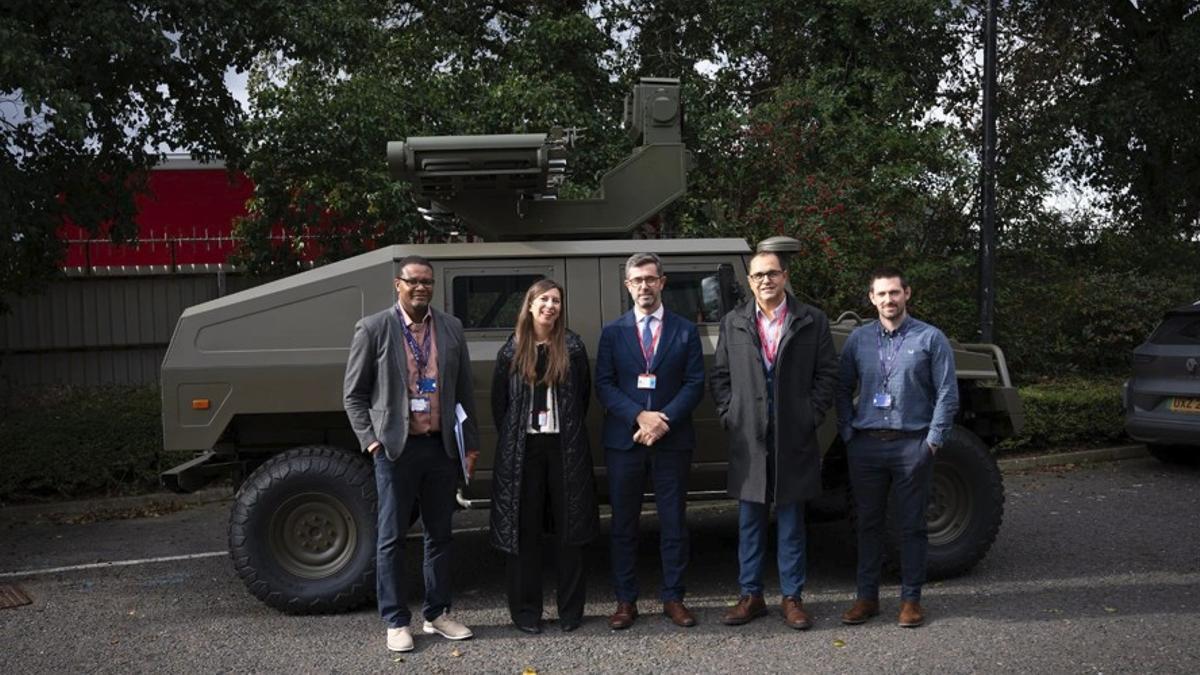 Justo Sierra lideró la delegación de Urovesa en Belfast