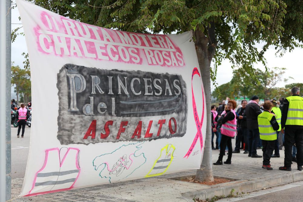 Ruta Motera "Chalecos rosas" contra el cáncer