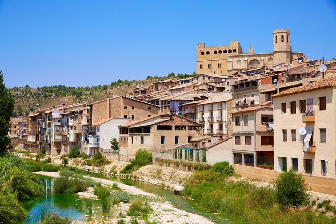 Valderrobles y río Matarrana en Teruel