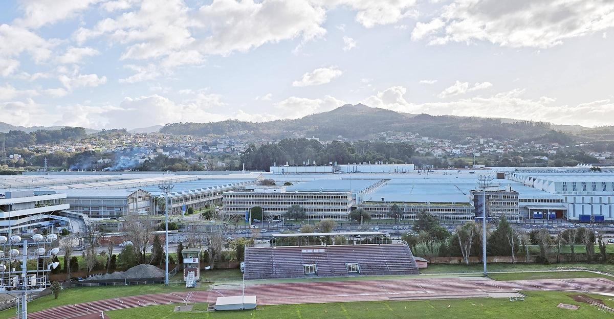 Panorámica de las instalaciones de Stellantis en Vigo.