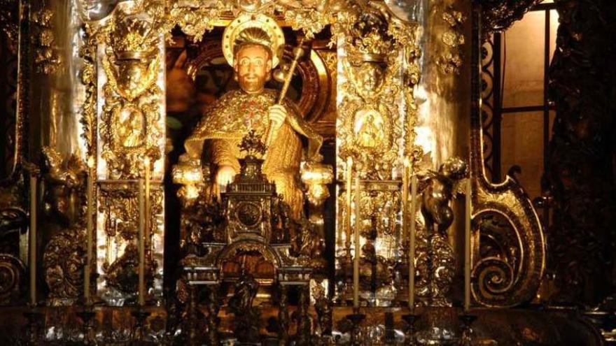 Interior de la Catedral de Santiago de Compostela. Foto L.