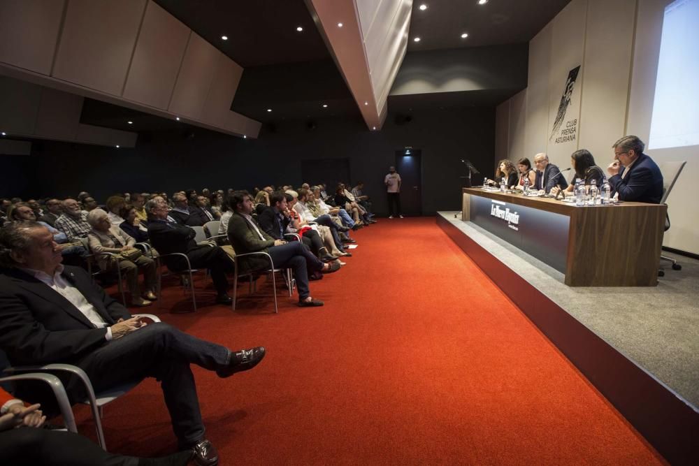 Debate electoral con Susana López Ares, Adiana Lastra, Sofía Castañón e Ignacio Prendes