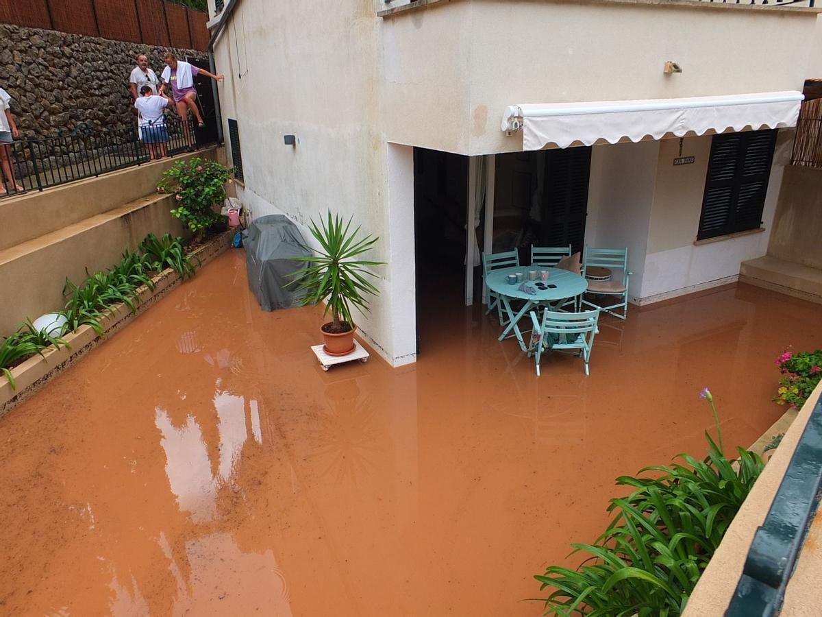 Los efectos de la DANA en Port Sóller, en imágenes