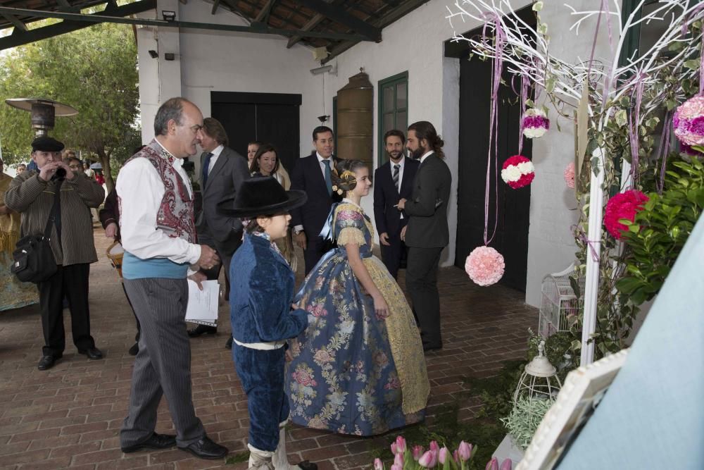 Presentación de las falleras mayores de Convento Jerusalén