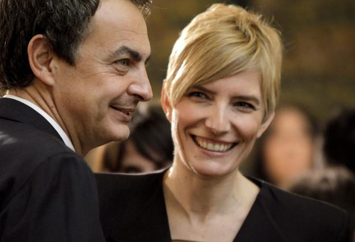 José Luis Rodríguez Zapatero i la seva dona Sonsoles, en un acte el febrer passat. José Luis Rodríguez Zapatero i la seva dona Sonsoles, en un acte el febrer passat.