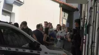 Solo uno de los hermanos está participando en la reconstrucción del crimen de Francisca Cadenas