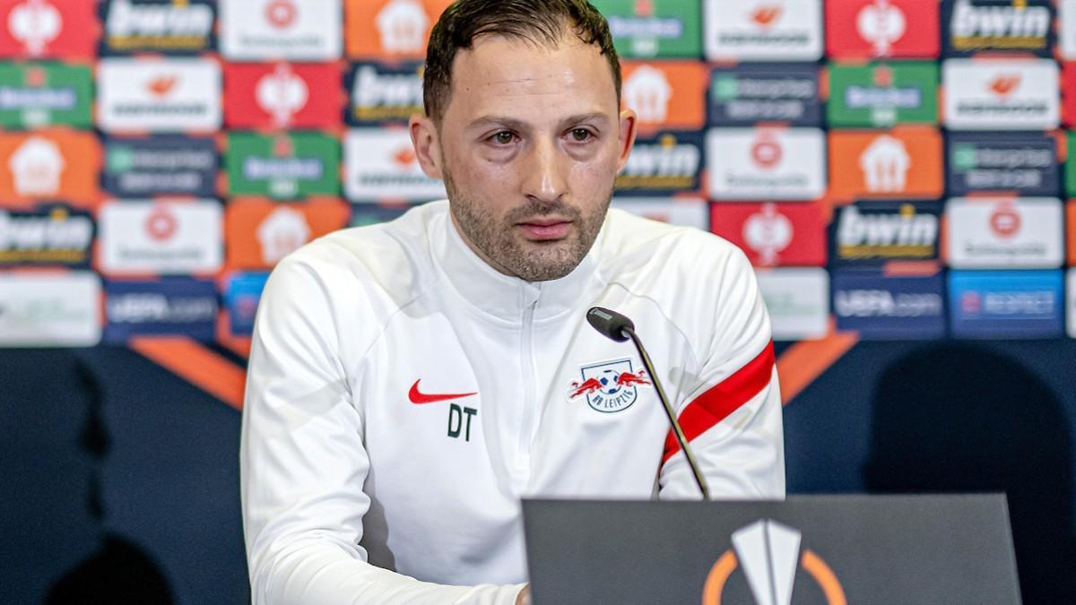 Domenico Tedesco, entrenador del RB Leipzig