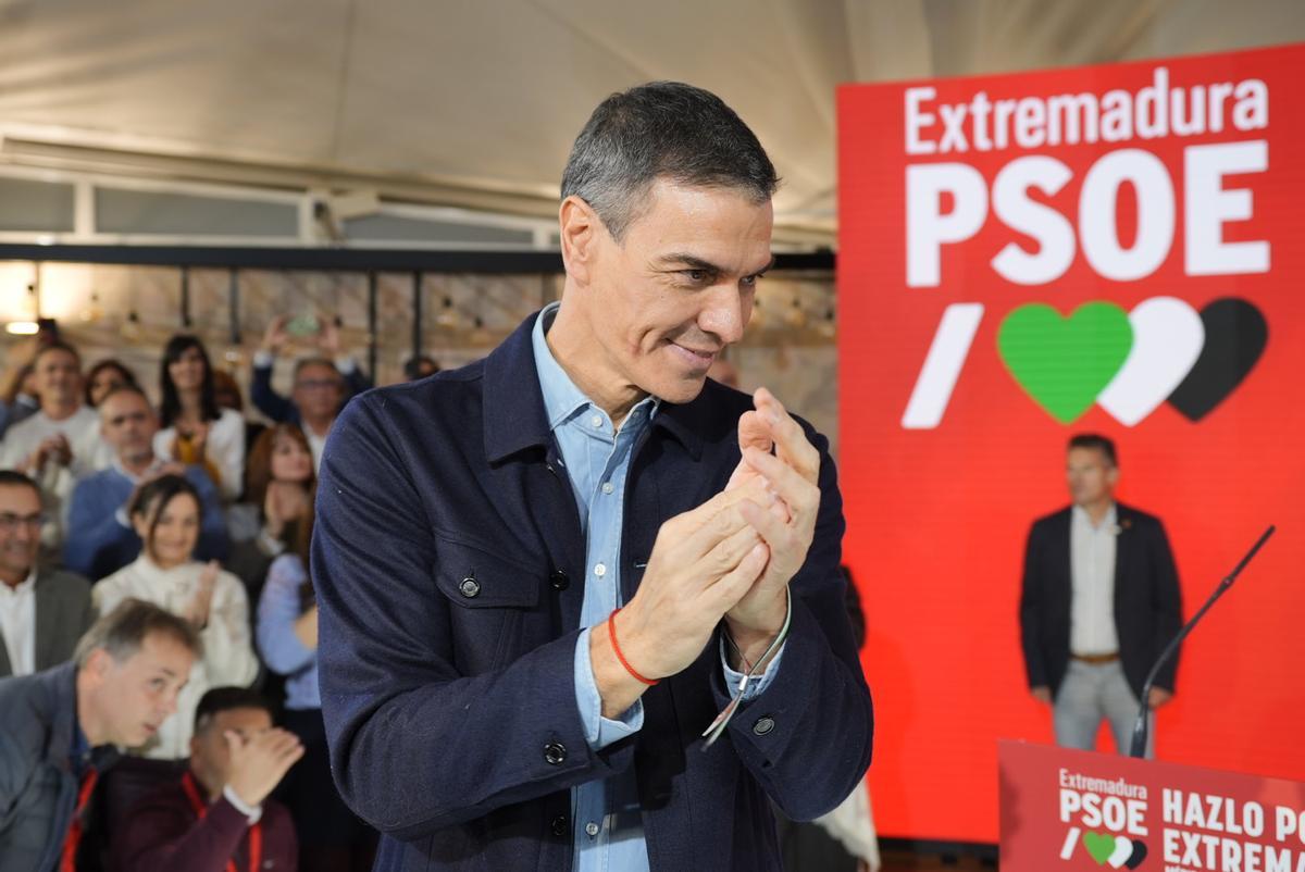 Fotogalería | Pedro Sánchez conquista Mérida