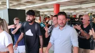 Samú Costa ya está en Mallorca: "Estoy contento de estar aquí"