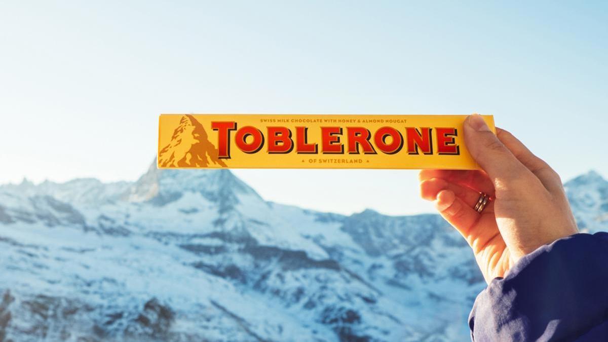 Una tauleta de Toblerone