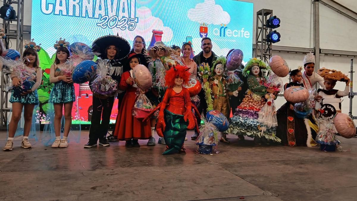 Concurso de disfraces infantiles del Carnaval de Arrecife 2025