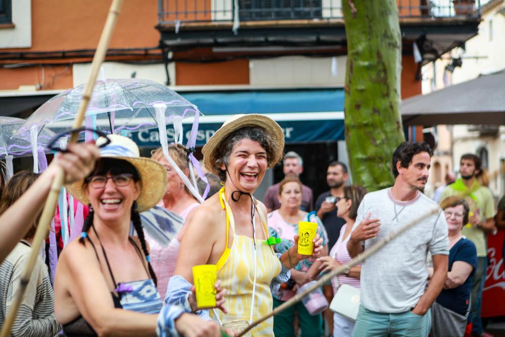 Bunyola celebra la Correguda en roba interior, la carrera más descarada