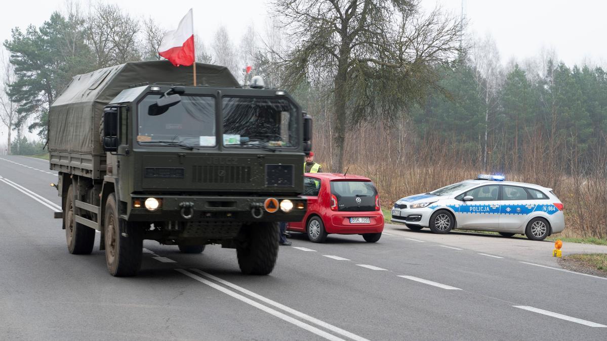 Imagen de la frontera de Bielorrusia