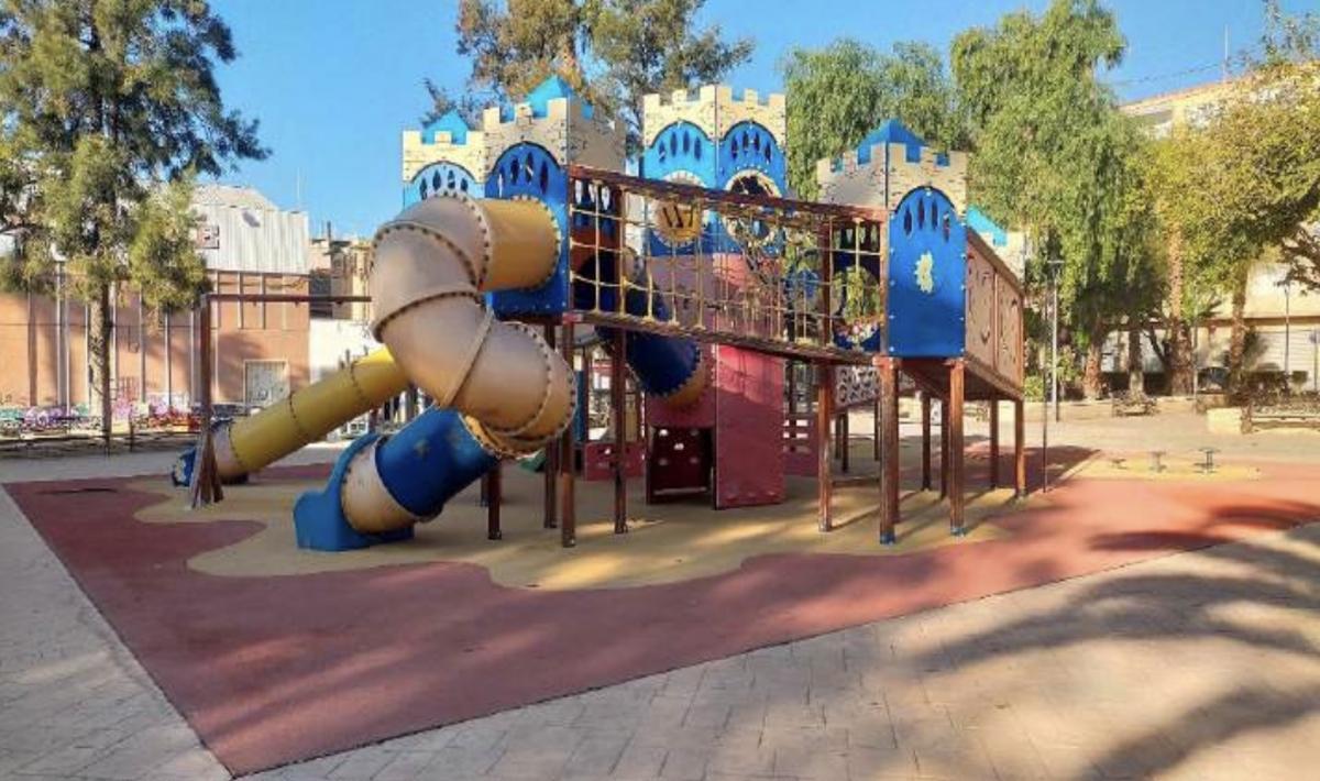 El parque Nueva Fraternidad, en la actualidad.