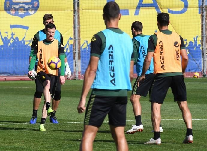 01/02/2019 TELDE. Entrenamiento UD Las Palmas en El Hornillo.  Fotografa: YAIZA SOCORRO.