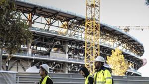 Una subcontracta de les obres del Camp Nou acomiada més treballadors turcs