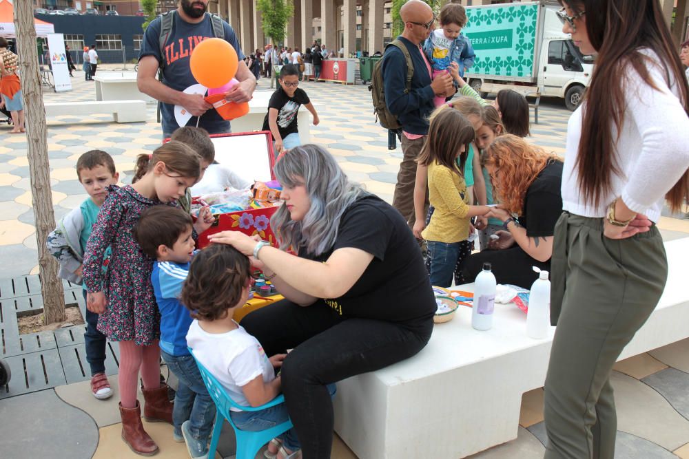 Mitin de Joan Ribó en el Parc Central