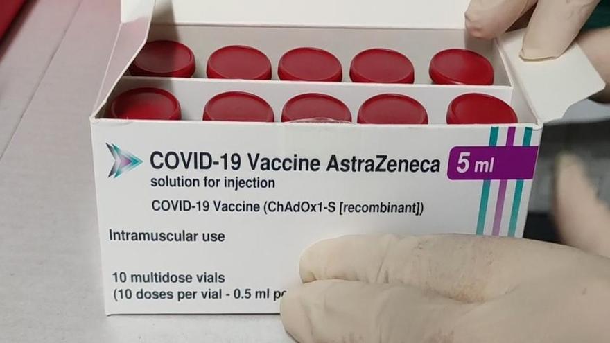 Vacuna de AstraZeneca contra la Covid.