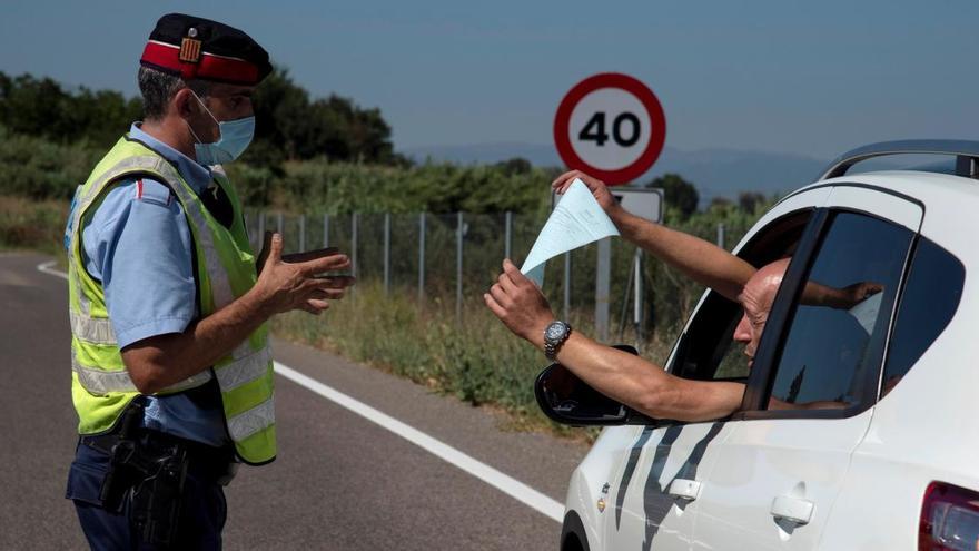 Control policial al Segrià