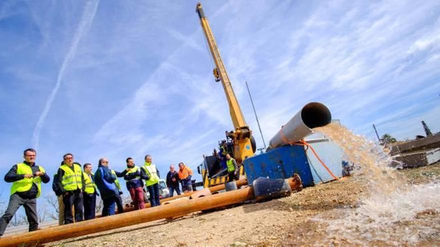 El agua del Vinalopó se agota